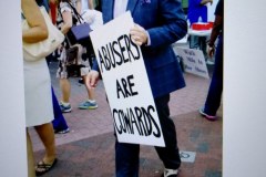 Walk a Mile Abusers are Cowards
